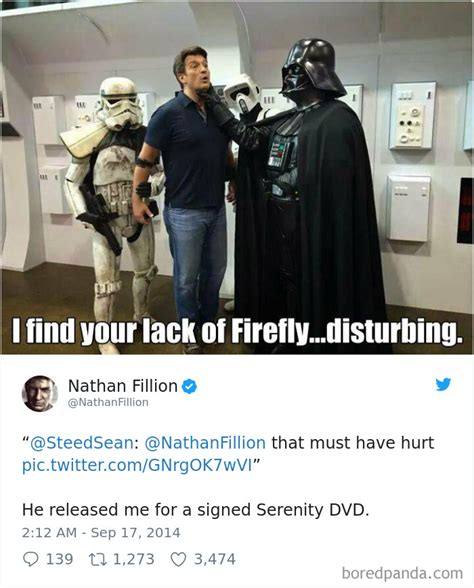 100 Times Nathan Fillion Proved Hes The Funniest Guy Ever Bored Panda