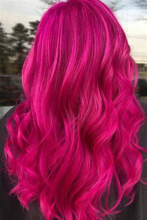 Best Ombre Hair Pink Ombre Hair Hot Pink Hair Dark Pink Hair Neon