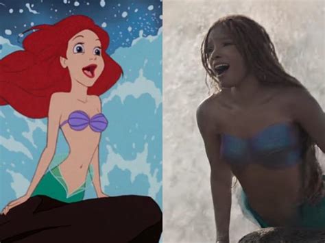 The Little Mermaid Has A Subtle Passing The Torch Moment Between Halle Bailey And The Actor