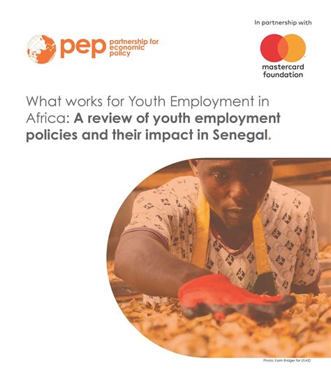 A Review of Youth Employment Policies and Their Impact in Senegal