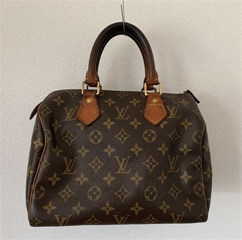 Vintage Bag Louis Vuitton Handbag Designertas Speedy 25 Lv 1988