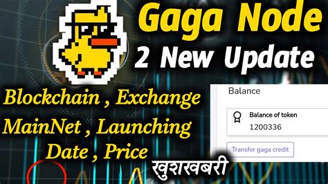 Gaga Node Exchange Mainnet Meson Network Blockchain Price Gaga