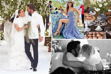 Jennifer Lopez Shares Intimate Details Pics From Ben Affleck Wedding