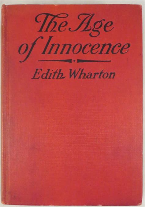 Age Of Innocence Edith Wharton