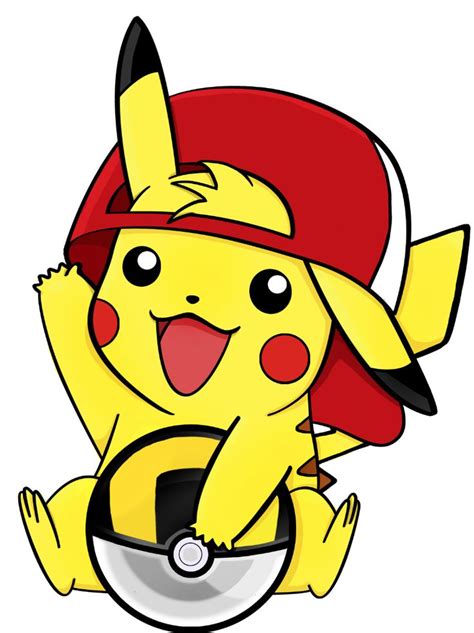 Ultra Chu Pikachu Is Wearing Ashs Special Cap And Holding Onto An