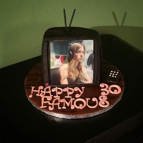 Tv Celebrity Cake Birthday Cake Celebrities