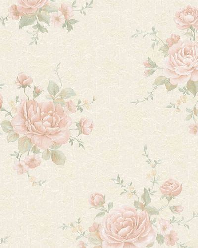 Non Woven Wallpaper Roses Vintage Cream Rose Gloss 30613
