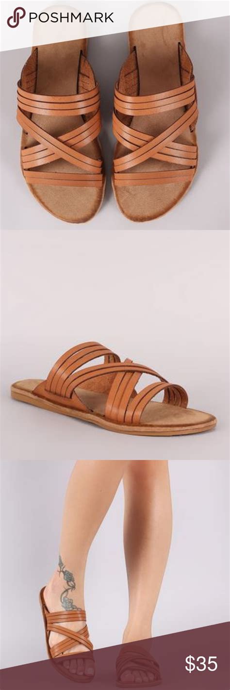 Last One Tan Strappy Sandal Tan Strappy Sandals Strappy Sandals