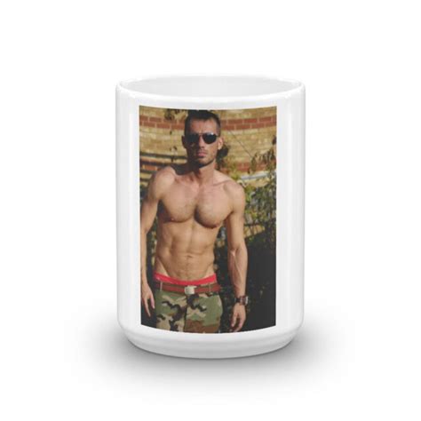 shirtless army hunk with great pecs coffee mug ebay
