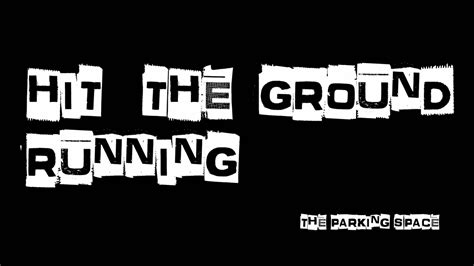 Hit The Ground Running Episode 1 The Parking Space On Vimeo