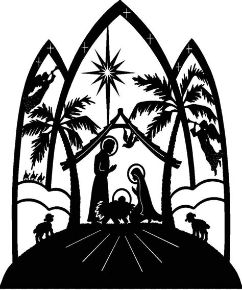Free Free Nativity Silhouette Download Free Free Nativity Silhouette