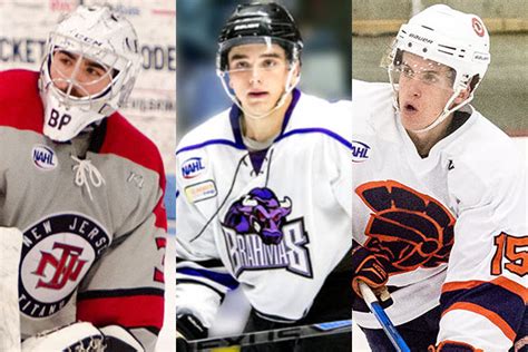 Former Na3hl Players Recognized In Nahl Year End Awards North