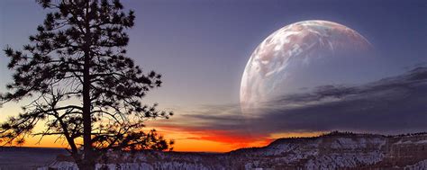 How To Composite A Moon Or Planet Into A Photo With Photoshop Design