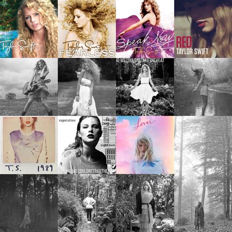 Taylor Swifts Albums Reimagined As Folklore Rtaylorswift