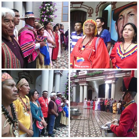 Pueblos Indígenas Del Mercosur Realizaron Un Homenaje Al Comandante Chávez Yvke Mundial De