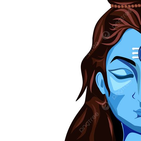 Maha Shivaratri Mahadev Face Png Vector Psd And Clipart With