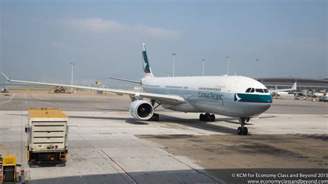 Airplane Art Cathay Pacific Airbus A330 300 Economy Class And Beyond