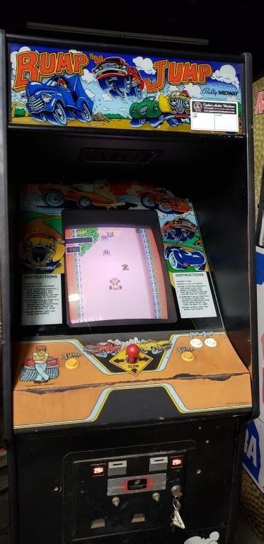 Bump N Jump Upright Classic Arcade Game