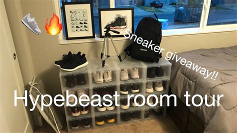 Hypebeast Room Tour Sneaker Giveaway Youtube