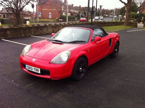Toyota Mr2 Roadster Convertible 2001 51 Reg Red Full Black Leather