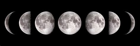 Phases Of The Moon Photograph By Nasas Scientific Visualization Studio