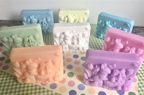Easter Bunny Soap T Box 6 Easter Soaps Easter Soap Etsy