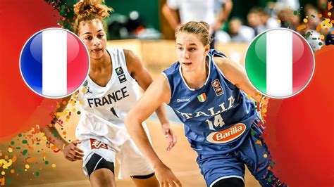 France V Italy Quarter Finals Full Game FIBA U16 Women S European