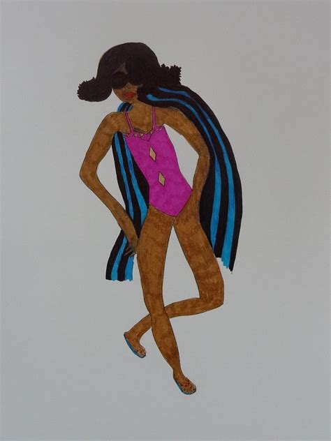 Fashionista Seventy Four Drawing By Nancy Fillip Fine Art America