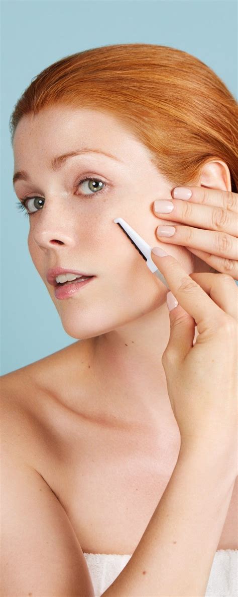 Try not to put too much pressure on. Use this professional-grade tool to perform dermaplaning ...