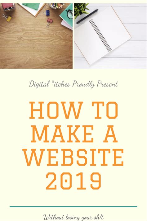 Better yet, you don't need a lick of coding knowledge to get started. How To Make A Website Yourself 2019 | Pinterest for business, Build your own website, Business tips