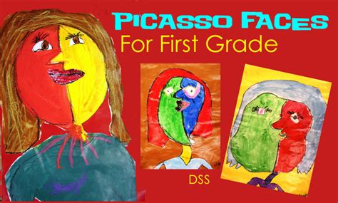 Picasso Faces Art Lesson For First Grade Deep Space Sparkle