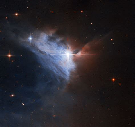 Hubble Spots A Cosmic Clouds Silver Lining In 2021 Nasa Hubble