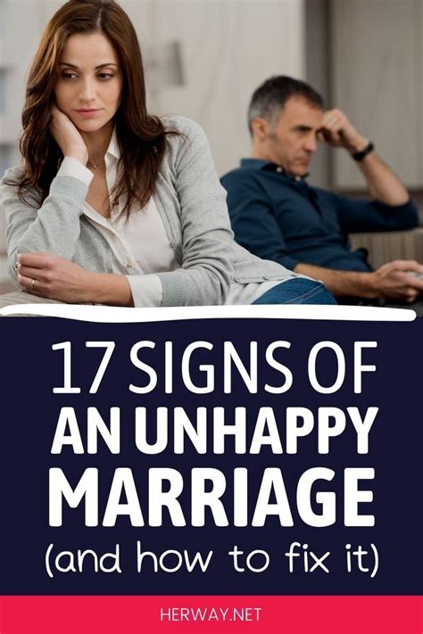Signs Of An Unhappy Marriage And How To Fix It In Unhappy