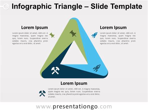 Triangle Cycle Diagram For Powerpoint