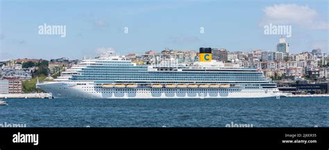 Istanbul Turkey May 1 2022 Costa Venezia Cruise Ship In Galataport