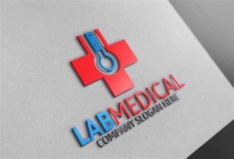 Lab Medical Logo Branding And Logo Templates ~ Creative Market