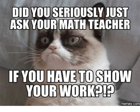 (and laugh a little.) these memes will help you do both. Ask, Teachers, and Show: DID YOU SERIOUSLY JUST ASK YOUR ...