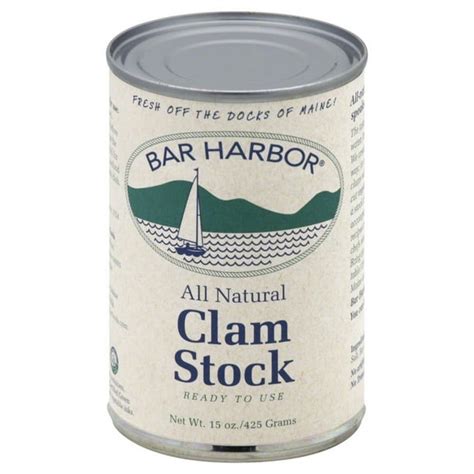Bar Harbor Clam Stock 15 Ounce Cans
