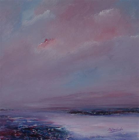 Distant Shore Painting By Margaret Denholm