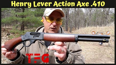 Henry Lever Action Axe 410 For Self Defense Thefirearmguy Youtube