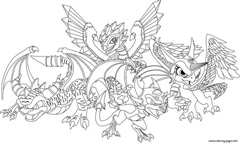 Dragon City Official Coloring Page Printable