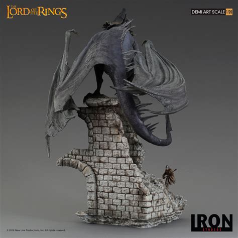 Iron Studios Art Scale Deluxe Lord Of The Rings Fell Beast Diorama