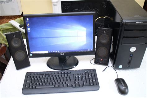 Dell Desktop Pc Perfect Computer For School Or Home Office In