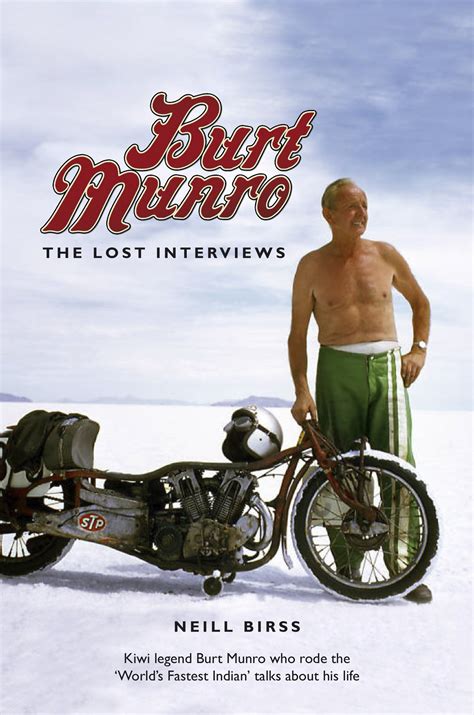 The story of new zealander burt munro, who spent years rebuilding a 1920 indian motorcycle, which helped him set the land speed world record at utah's he dreams of taking it to the bonneville salt flats to see how fast it will go. Burt Munro | Penguin Books Australia