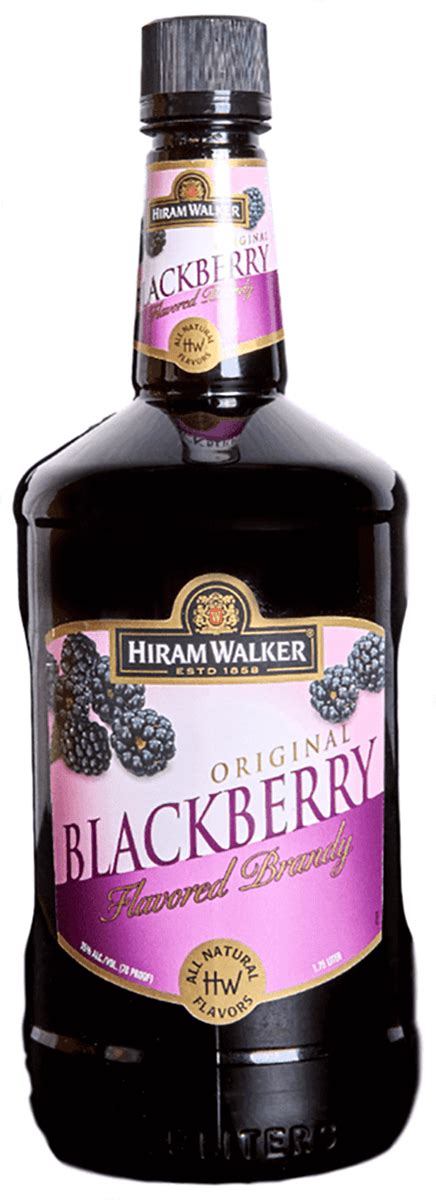 Hiram Walker Blackberry Brandy 175l Bremers Wine And Liquor
