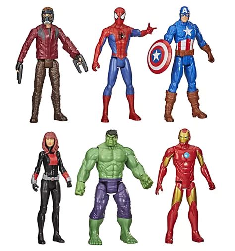 Figura Capitán América Marvel Avengers Titan Hero Series 12 Pulgadas