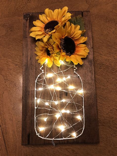 String of small white, pink or red lights (you want the kind that don't get hot), i used really tiny lights. Pin on SuNfLoWeR