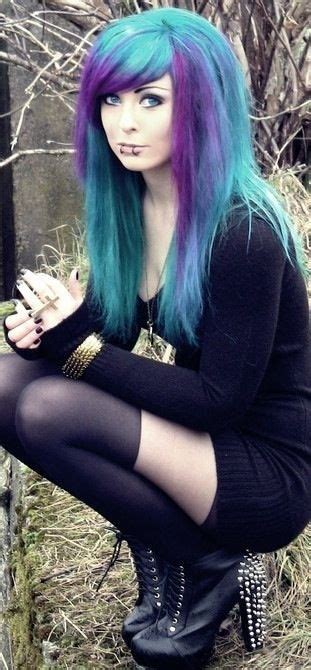 Pin On Beautiful Gothic Emo Punk And Alt Girls