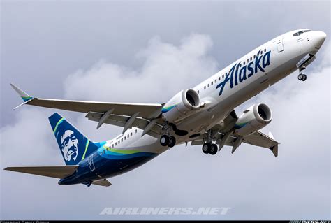 Boeing 737 9 Max Alaska Airlines Aviation Photo 5950235