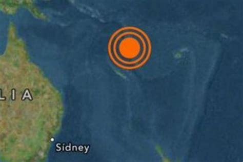 Alerte Au Tsunami Au Vanuatu Apr S Un S Isme De Magnitude Polyn Sie La Re